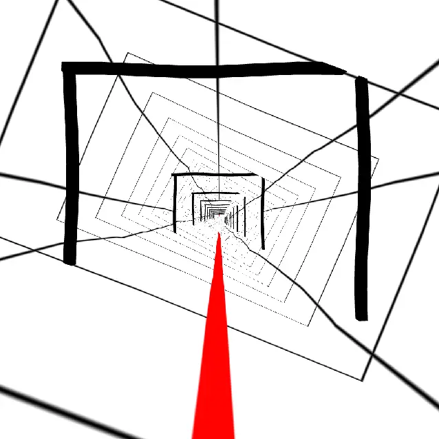 Infinite Doors Music Visualizer - mode 1